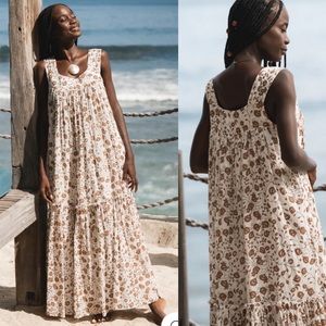 DAUGHTERS OF INDIA Lopa Maxi Dress - size XS